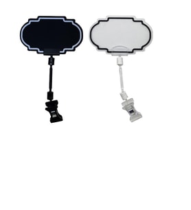 Mini Mandallı Fiyatlık Round 50 mm - Şeffaf (Pakette 10 Adet)