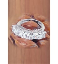 Bella Gloria Beştaş Gümüş Alyans (GA00090)
