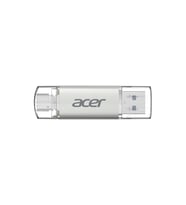 Acer 32GB USB 3.2 UT300-32GB USB-A+USB-C Çift Taraflı Metal Flash Bellek