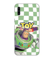 Samsung Galaxy A30S/A50/A50S Uyumlu Toy Story Buzz Desenli Şeffaf Telefon Kılıfı