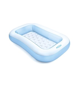 Intex Yumuşak Tabanlı Kare Havuz 166x100x28cm IH57403 (Mavi)