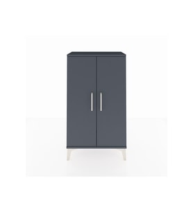 Arges Komodin 2 Kapaklı 60x30x106 Antrasit-Antrasit