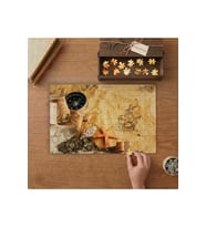 Harita - Deniz Kabuğu - Pusula - Denizcilik Tasarımı 240 parça Ahşap Puzzle Ahşap Kutuda MP03466