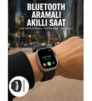 Northcity Akıllı Saat: Android ve İOS Uyumlu Nabız Ölçer, Sesli Asistan ve Yeni Nesil Spor Takibi