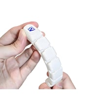ApolloBell ACP05-020 AB 7 yuvalı bilgisayar kablo klipsi ve silikon kablo tutucu düzenleyici.