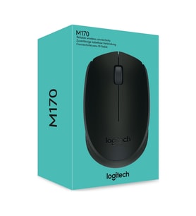 Logitech M170 Kablosuz USB Alıcılı Optik Mouse Siyah