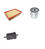 Bosch Filtre Bakım Seti Skoda Felicia 1.6 1998-2002 Benzinli Hava + Yağ f. + Yakıt Filtre Filtron