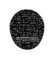 E=mc2 ve Formül Bilek Destekli Kaymaz Buruşmaz Kırılmaz Mouse Pad (Çok Renkli)