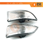 Renault Megane MK3 Fluence Latitude Laguna Scenic için Ayna Sinyali Sağ Sol 261656470R 261609550R