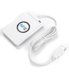 ACR122U 13.56Mhz Rfid Okuyucu Yazıcı Usb Kopyalayıcı Nfc Manyetik Kart Anahtarlık Etiket Okuyucu