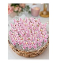 Hediyelik Mini Kolonya Şişesi / Parfüm Şişesi - Söz, Nişan, Kına, Düğün ve Baby Shower Hediyeliği 10'lu
