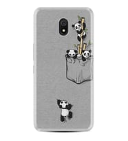 Xiaomi Redmi 8A 8 Pro 9C 9T 10C 11T Pro Kılıf Desenli Silikon Pandalar 1798