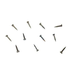 Northcity Klips, Menteşe ve Ayağı Çivisi 9mm Çelik - Nikel Kaplama 100gr