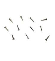 Northcity Klips, Menteşe ve Ayağı Çivisi 9mm Çelik - Nikel Kaplama 100gr