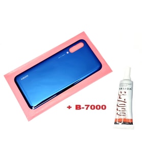 Tkgz Xiaomi Mİ A3 Arka Pil Batarya Kapağı (CAM+B-7000) MAVİ
