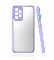 Samsung Galaxy A72 Uyumlu Kılıf Zore Hux Kapak (Lila)