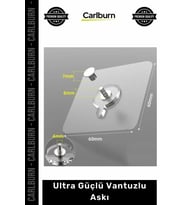Özel Üretim Paslanmaz Çelik Şeffaf Su Geçirmez 1kg Taşıma Kapasiteli Ultra Güçlü Vantuzlu Askı