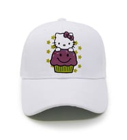 Beyaz Hello Kitty Cupcake Friend Şapka