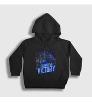 Presmono Unisex Çocuk Siyah Sub Zero V2 Mortal Kombat Kapüşonlu Sweatshirt 147822tt