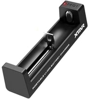 Xtar MC1 Evrensel 18650 Li-ion Pil Şarj Cihazı, Taşınabilir Tek Yuvalı Şarj Aleti