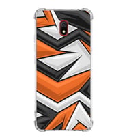 Xiaomi Redmi 8A Köşe Korumalı Antişok Kapak Grafiti Tasarımlı Şeffaf Silikon Kılıf