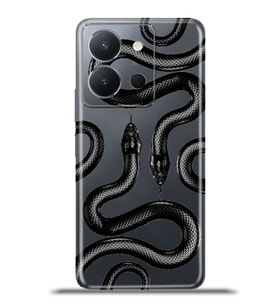 Vivo Y36 Kapak HD Renkli Dizayn Silikon Kılıf - Kingsnake