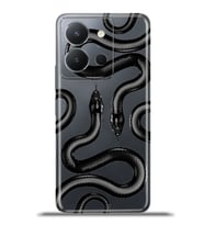 Vivo Y36 Kapak HD Renkli Dizayn Silikon Kılıf - Kingsnake