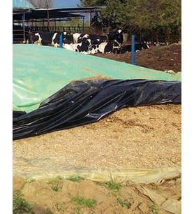 Silage Örtüsü Çiftrenk(Siyah-Yeşil) Uv'li