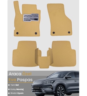 Byd Seal U Dm-i Uyumlu EVA Paspas Tam Set – Araca Özel Tasarım, Su Geçirmez, Hızlı ve Kolay Montaj