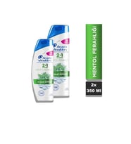 Head & Shoulders 350 ML. 2-1 Mentol Ferahlığı 72 Saat Kepeksiz X 2 Adet