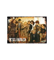 Yeşilçam Temalı Retro Ahşap Poster
