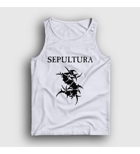 Presmono Unisex Beyaz Logo Sepultura Atlet 173040tt (Beyaz)