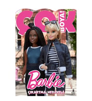Barbie Çok Boya Çıkartmalı Dev Boyama Kitabı