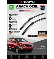 Kia Sportage Ön Cam Silecek Seti 2010-2016 Premium Araca Özel 60-45 Cm A+ Kalite