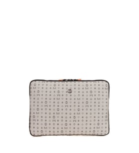 Bilik Deri Monogram Gri Unisex Laptop & Evrak Çantası LAPTOP-MN 15,6"