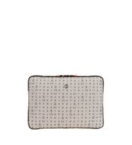 Bilik Deri Monogram Gri Unisex Laptop & Evrak Çantası LAPTOP-MN 15,6"