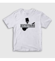 Presmono Unisex Çocuk Beyaz Logo Buckethead T-Shirt 456517tt (Beyaz)
