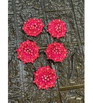 5X5 CM 5 ADET BONCUK İŞLEME APLİKE SET DİKİŞ AKSESUARI