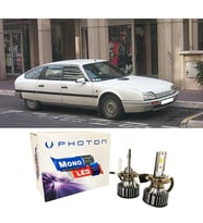 Citroen CX Led Xenon Uzun + Kısa Far Ampulü H4 Ultimate Yeni Seri Beyaz