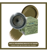 KUATRA Cedarwood Pearl Yeşil Krem Göz Farı ve Eyeliner Işıltılı Mineral Makyaj