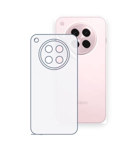 SChitec OPPO Find X8s Uyumlu Arka Yüzey Hidrojel Koruyucu Film