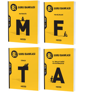 Hız Lgs 2024 8. Sınıf Matematik Türkçe Fen İnkılap Tarihi Soru Seti 4 Kitap