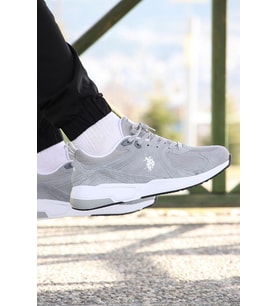 U.S. Polo Assn. ROCKER SU 4FX 101513470 Erkek Sneaker Ayakkabı Gri 40-45