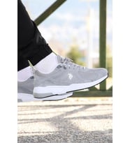 U.S. Polo Assn. ROCKER SU 4FX 101513470 Erkek Sneaker Ayakkabı Gri 40-45