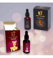 Gold Q7 Super Vip 2li Set Erkek ve Bayan Özel Istek Artirici Performans Arttırıcı Damla 30 ml Damla