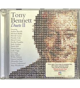 (Müzik CD sidir - Plak Değildir) CD Tonny Bennett Duets II CD