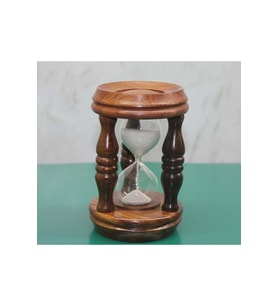 Kişiye Özel Ahşap Kumsaati - 12x8cm