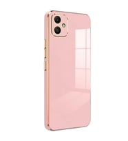 Samsung Galaxy A05 Kılıf Volet Silikon - Pembe