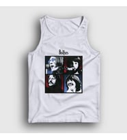 Presmono Unisex Beyaz Band The Beatles Atlet 114270tt (Beyaz)