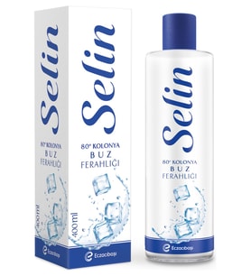 Selin Parfümlü Kolonya Buz Ferahlığı Pet 400 ml 2 Adet